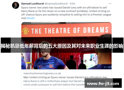 揭秘凯恩低年薪背后的五大原因及其对未来职业生涯的影响