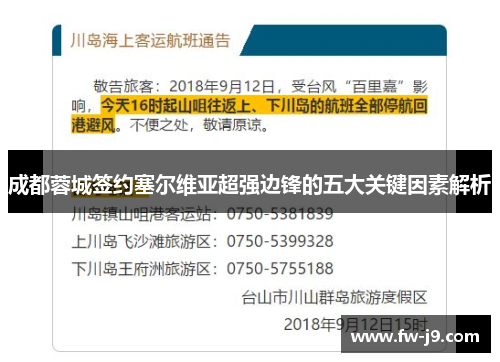 成都蓉城签约塞尔维亚超强边锋的五大关键因素解析