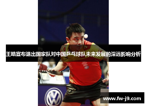 王皓宣布退出国家队对中国乒乓球队未来发展的深远影响分析